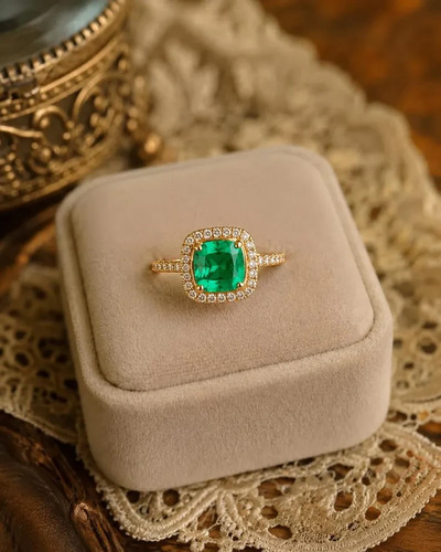 Cushion cut natural - cushion,